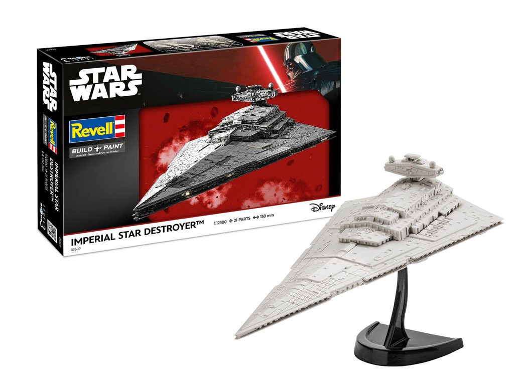 Maqueta Imperial Star Destroyer de Revell – Detalles épicos