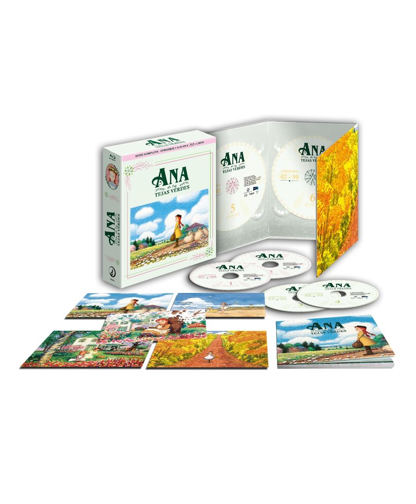 Serie completa de "Ana de las Tejas Verdes" en Blu‑ray a precio imbatible