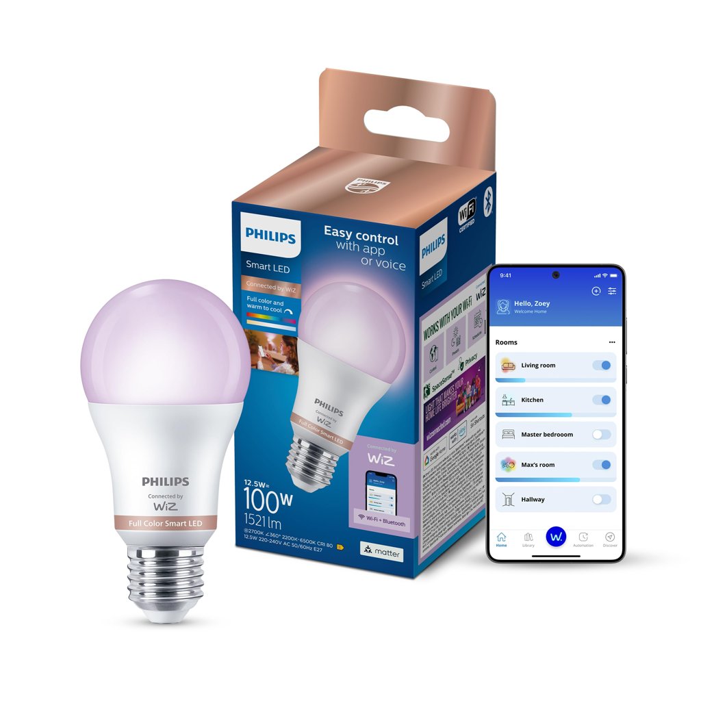 Ilumina tu hogar con la bombilla LED inteligente de Philips