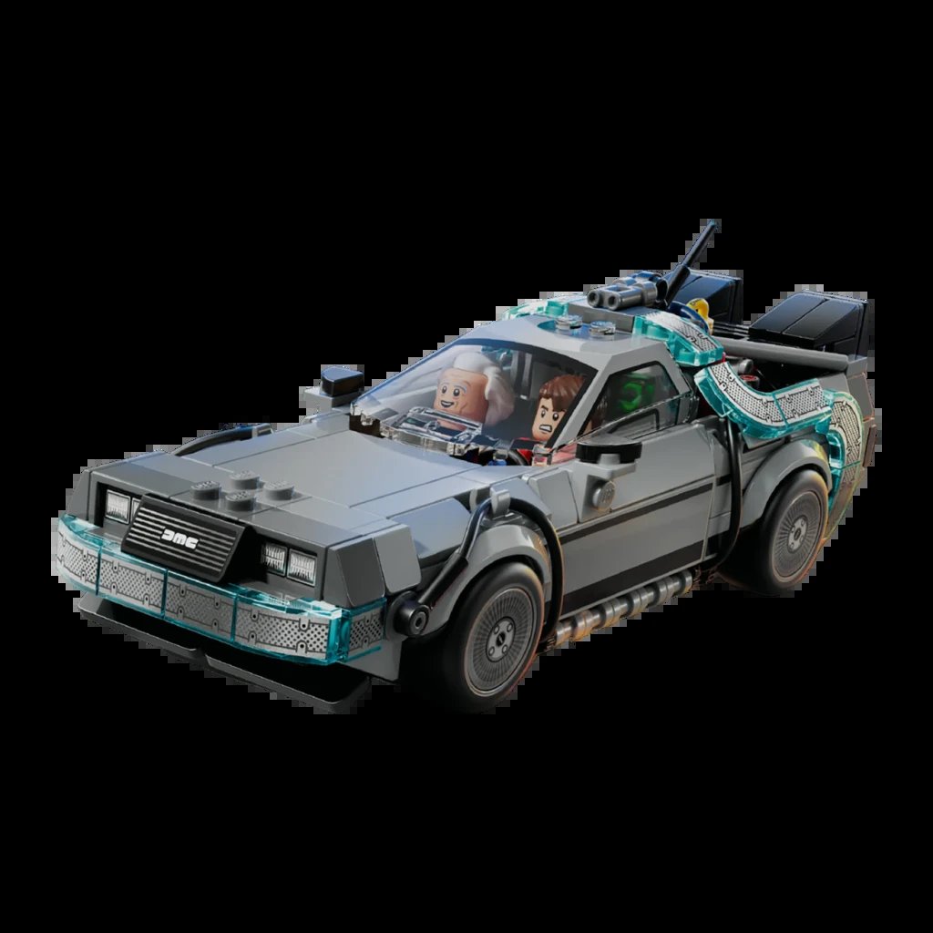 Viaja al pasado con el LEGO Speed Champions de Regreso al Futuro
