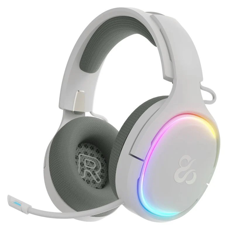 Auriculares inalámbricos Newskill Aton V2 RGB – Sonido y estilo sin cables