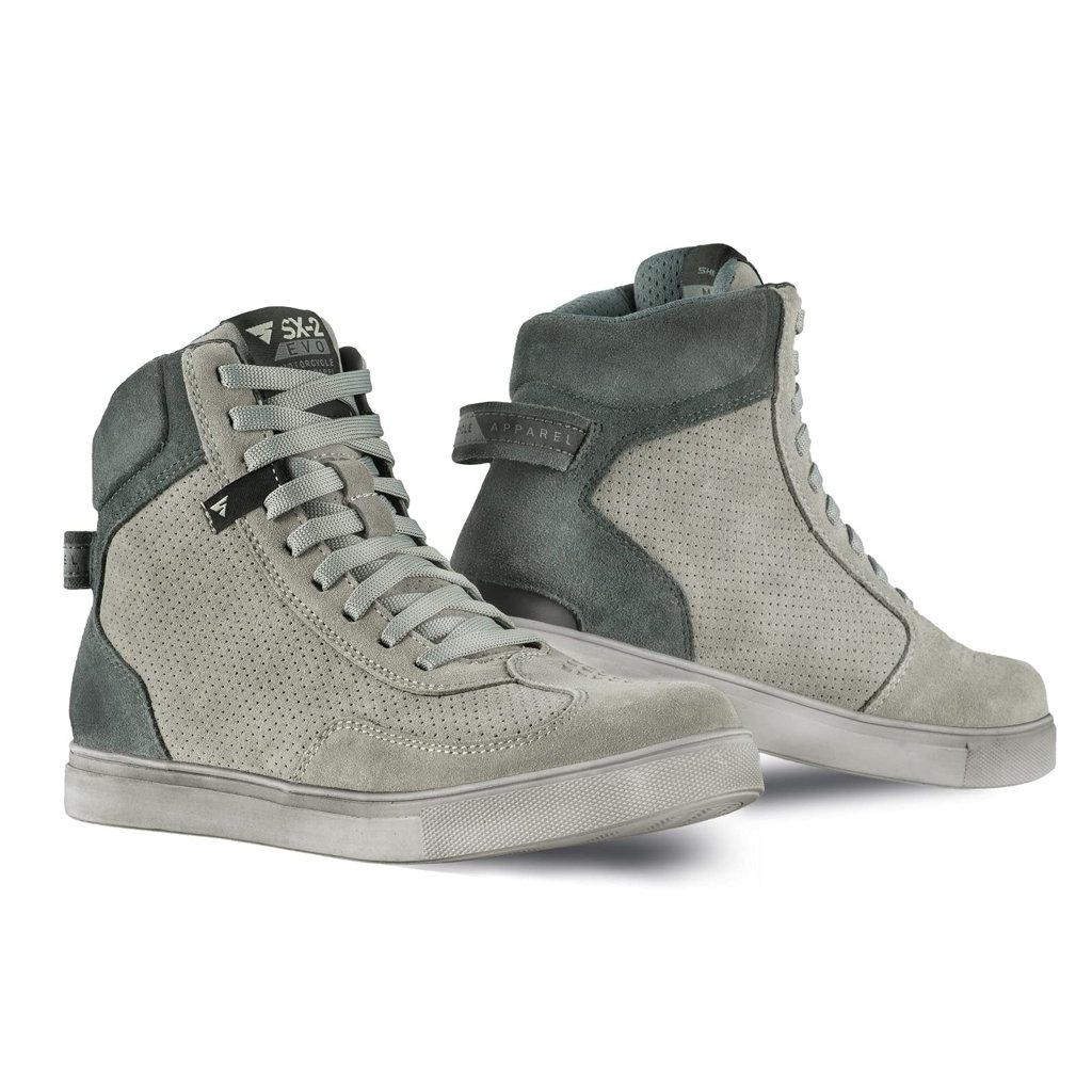 Botas de moto SHIMA SX‑2 EVO: cuero transpirable y soporte reforzado