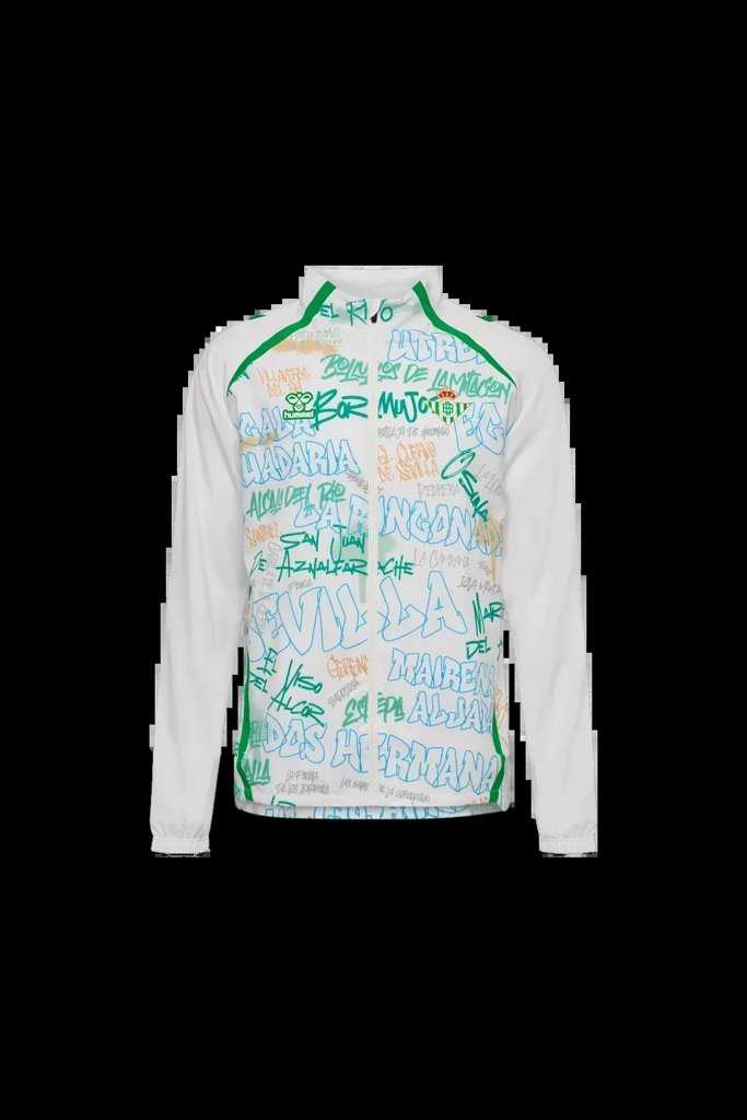 Chaqueta oficial Real Betis 25/26, estilo prepartido