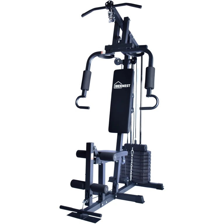 Entrena todo el cuerpo con la Multiestación de 5 funciones y 45 kg