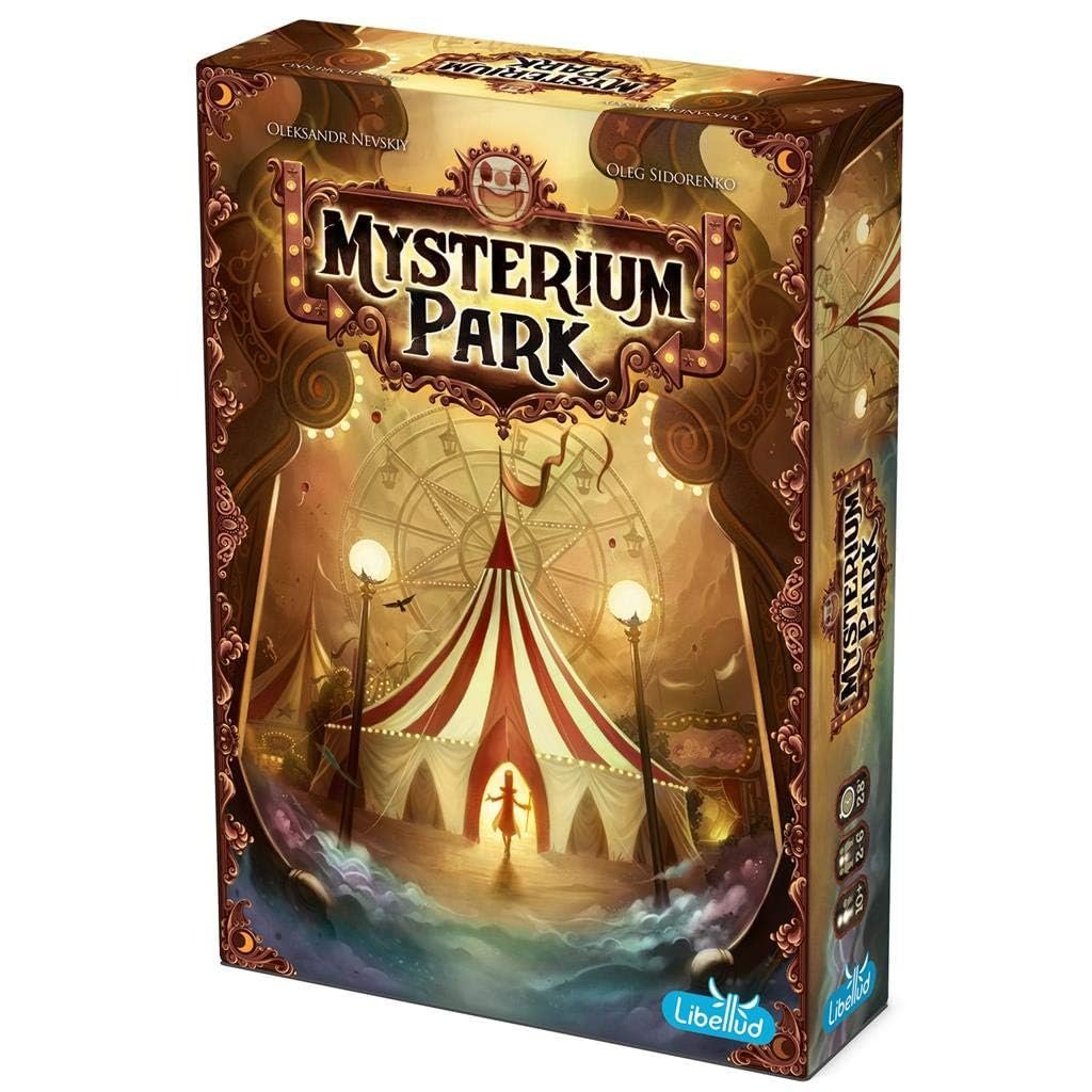 Mysterium Park: juego de mesa cooperativo de misterio visual