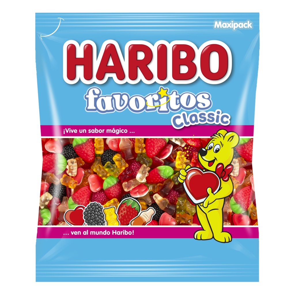 Haribo Favoritos Classic 1 kg: la bolsa de caramelos que no puede faltar