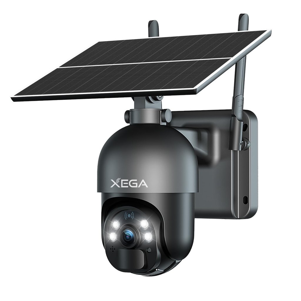 Cámara de seguridad 4G LTE con energía solar – vigila tu hogar sin cables