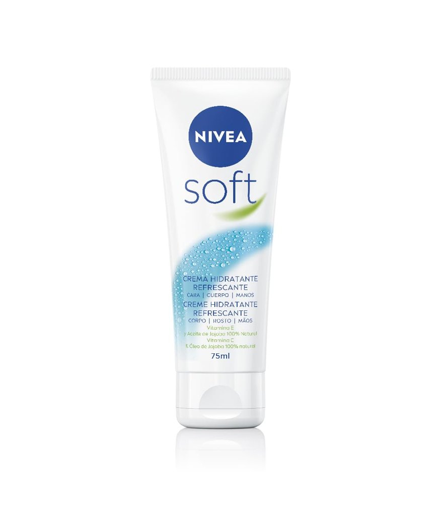 NIVEA Soft 75 ml por menos de 2€: hidratación intensiva