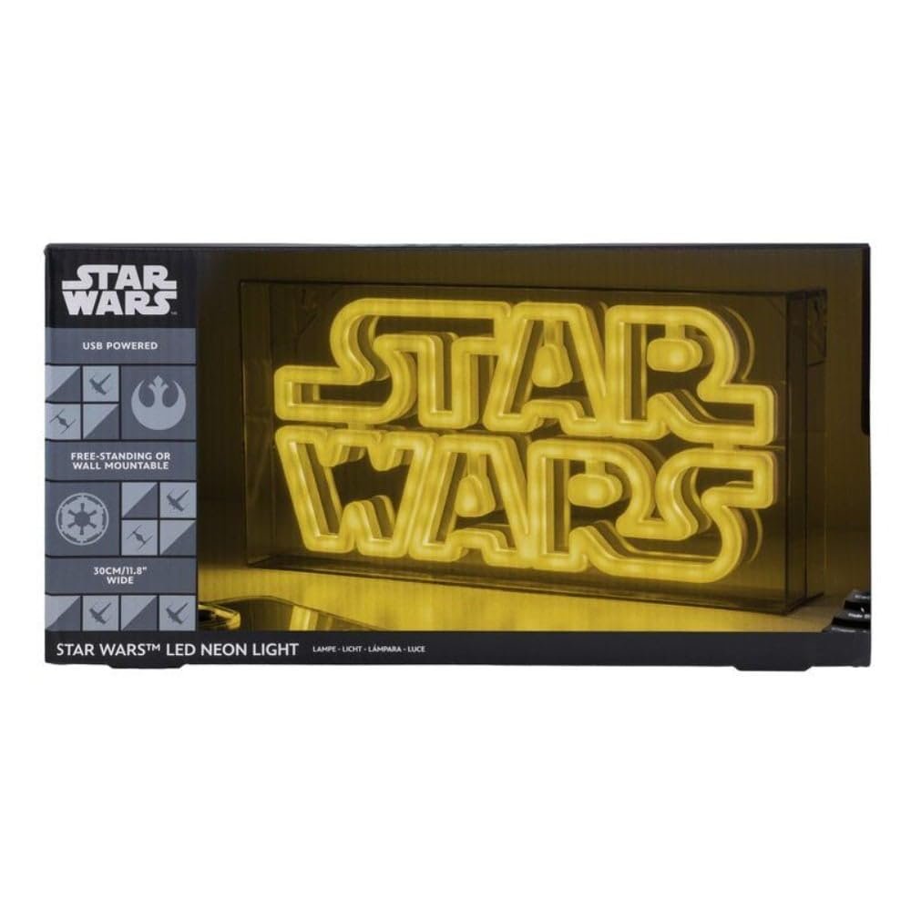 Ilumina tu sala de juegos con la luz neón LED Star Wars