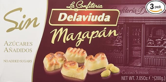 Figuritas de mazapán Delaviuda: 600 g de dulces tradicionales