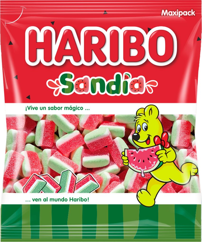 ¡Dulces de sandía Haribo 1 kg a precio de chollo!