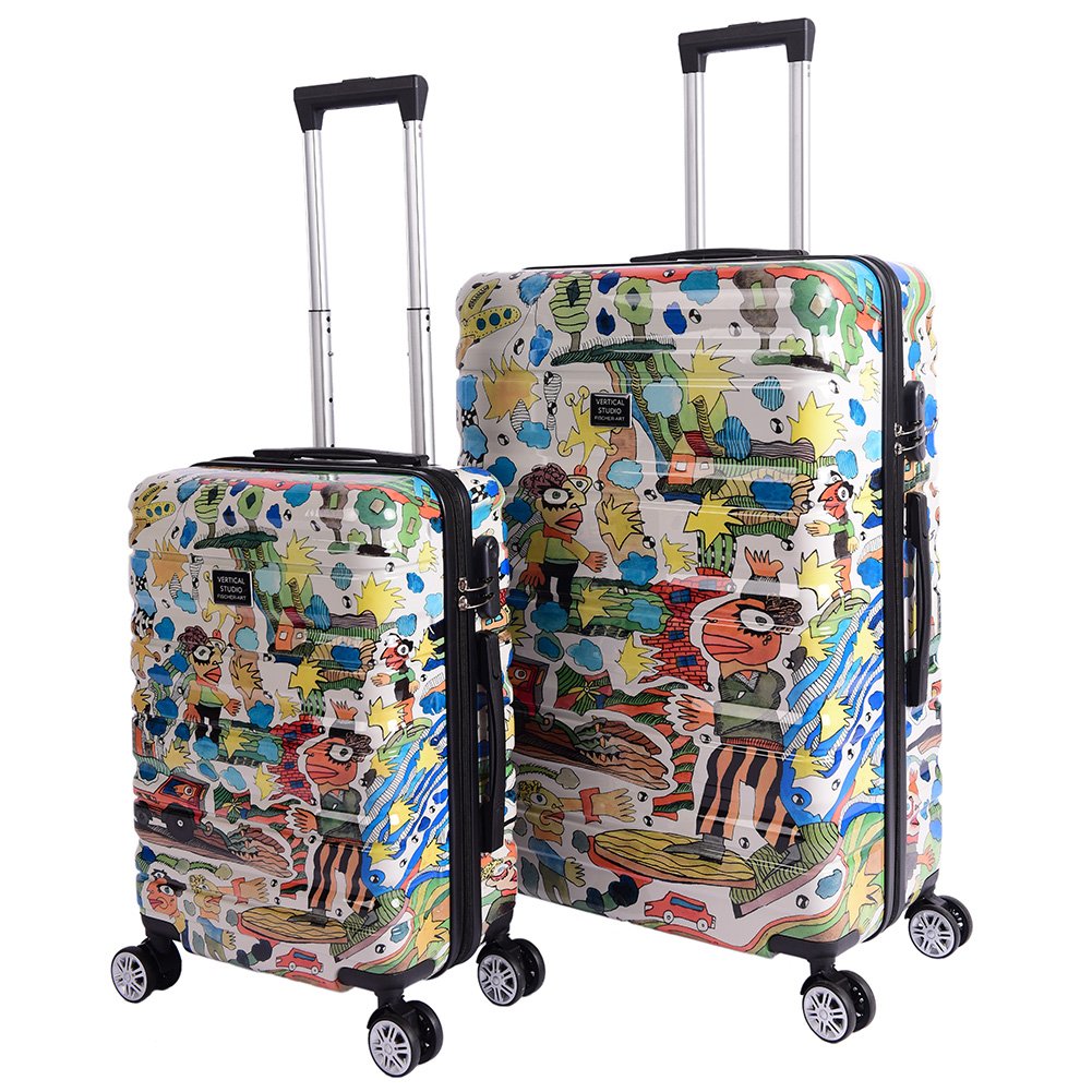 Set de 2 maletas Fischer Art 20‑28″: ligereza y estilo