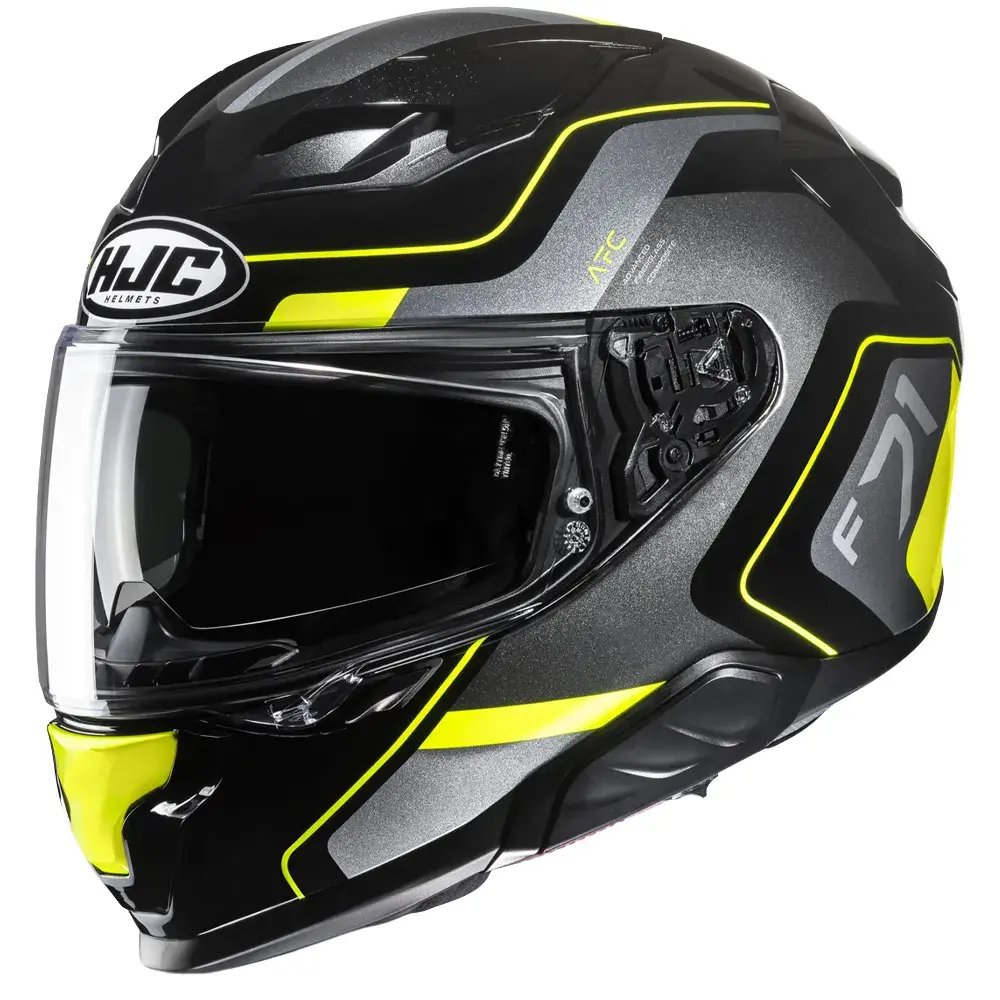 Casco HJC F71 con visor solar y PinLock, 10 diseños exclusivos