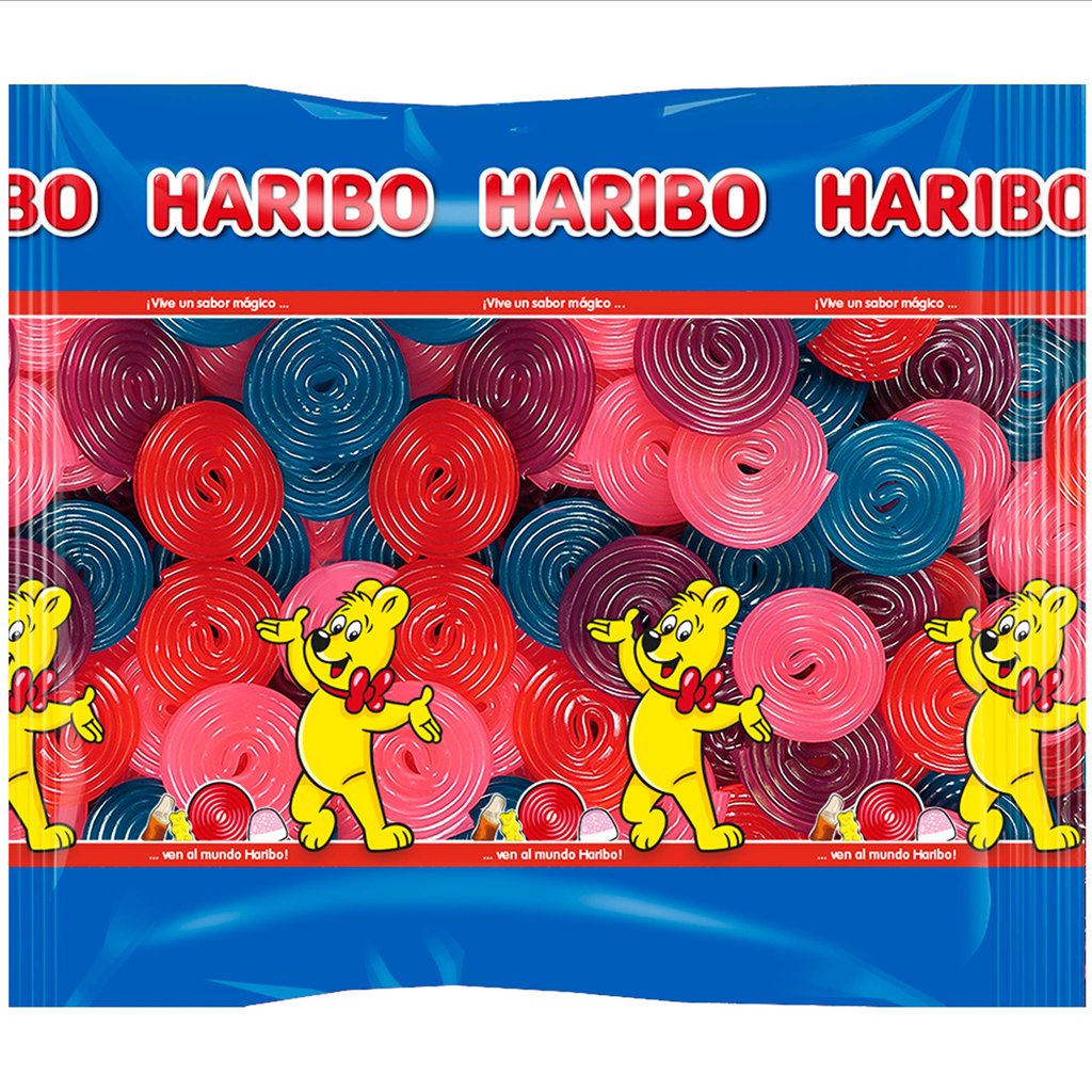 Haribo Discos Multicolor 2 kg: ¡Montón de sabor a precio rebajado!