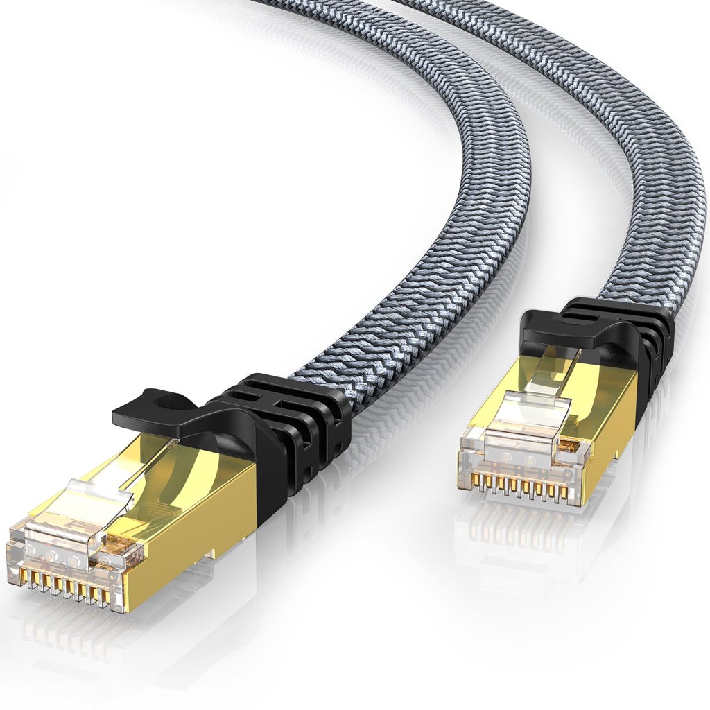 Cable Ethernet CAT 8 de 25 m a 40 Gbps – Conexión ultra‑rápida