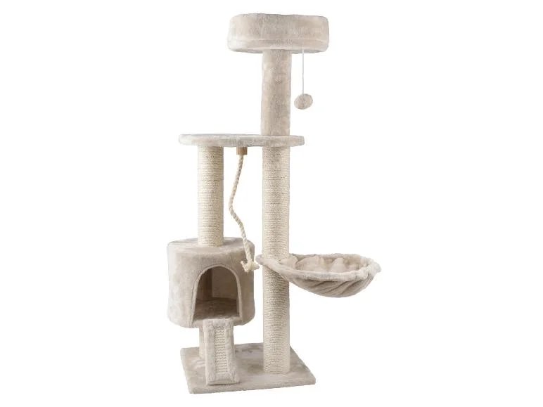 Árbol rascador para gatos con cueva grande de ZOOFARI