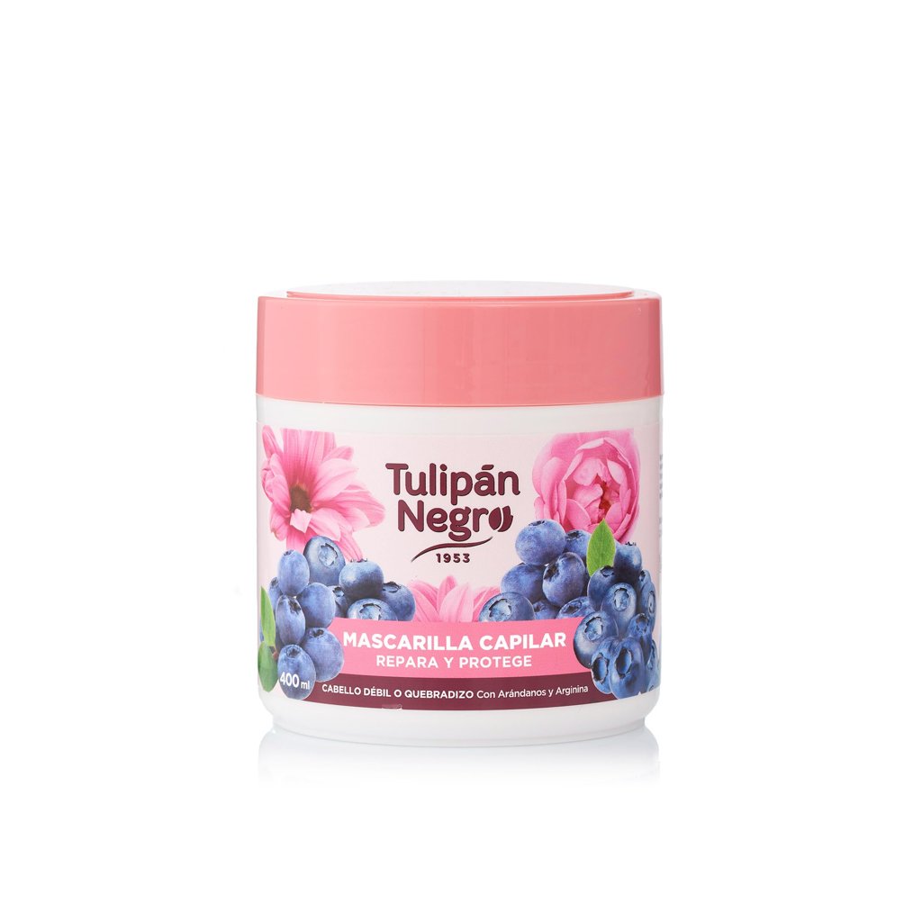 Mascarilla Tulipán Negro 400ml para cabello dañado