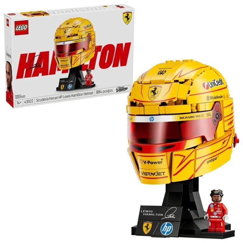 LEGO Ferrari de Lewis Hamilton con 20% de descuento