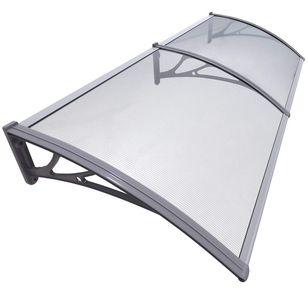 Marquesina VOUNOT de policarbonato 200×80 cm – Protección exterior