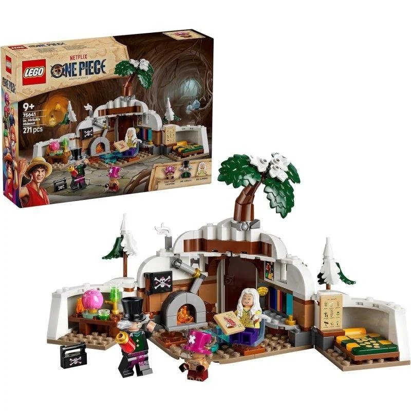 Descubre la Guarida del Doctor Hiriluk de One Piece en versión LEGO