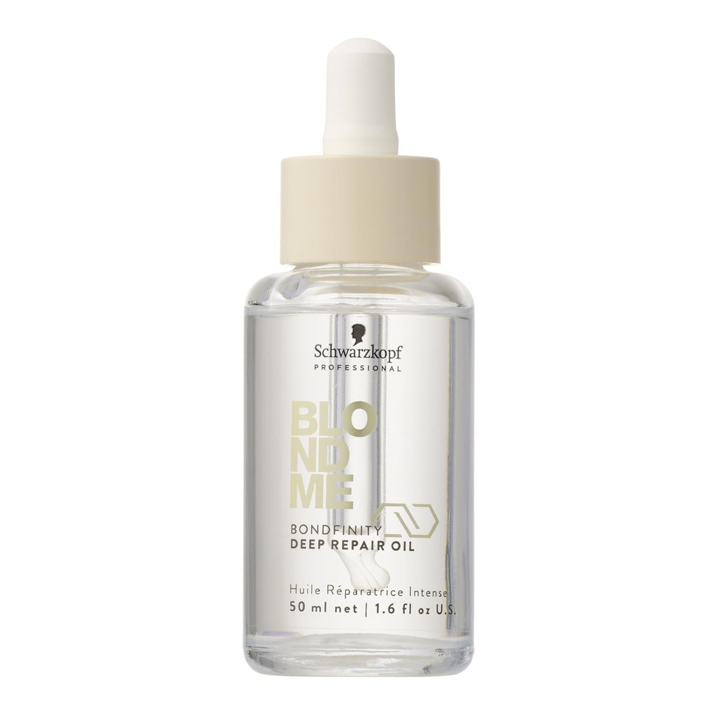 Aceite reparador Schwarzkopf BlondMe Bondfinity: brillo y fuerza instante