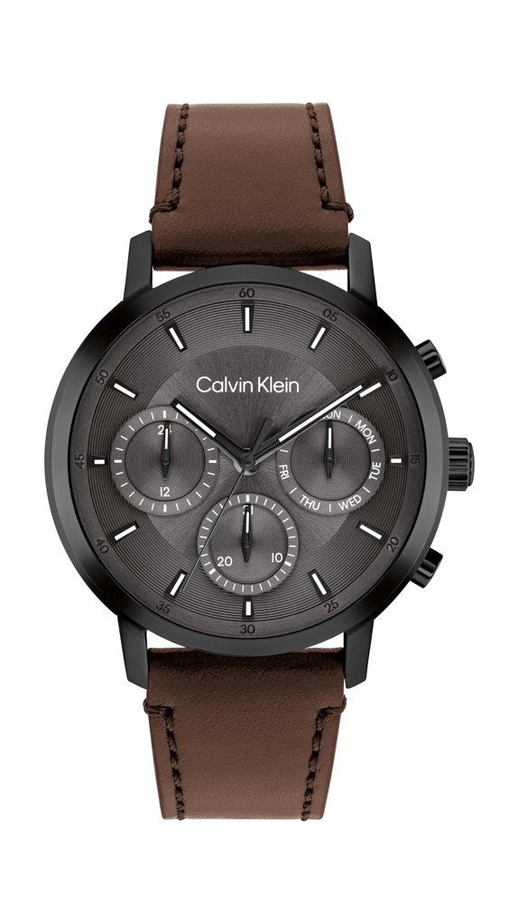 Calvin Klein Reloj Gauge para Hombre – Elegancia en Acero
