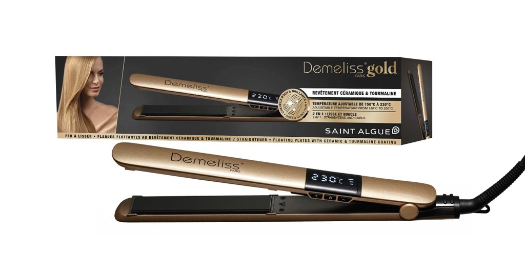 Alisador Demeliss Saint Algue: liso perfecto sin dañar