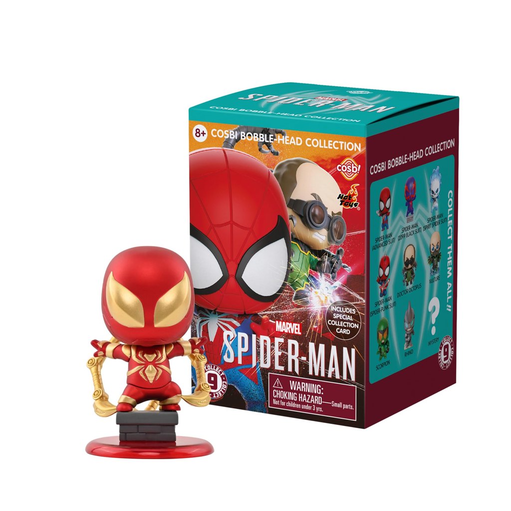 Figurita coleccionable de Spider-Man de YuMe – ¡Sorpresa en caja!