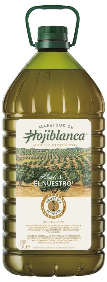 Aceite de oliva virgen extra 5 L a precio de liquidación