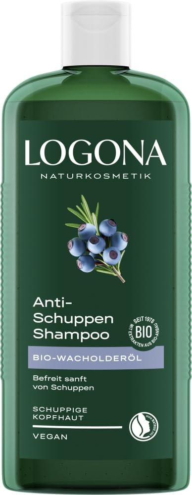 Champú Anticaspa Bio de Aceite de Enebro Logona (250 ml)