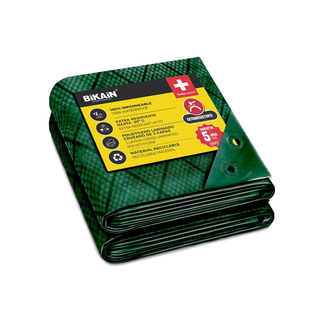 Protege tu jardín con la lona verde impermeable 2×3 m