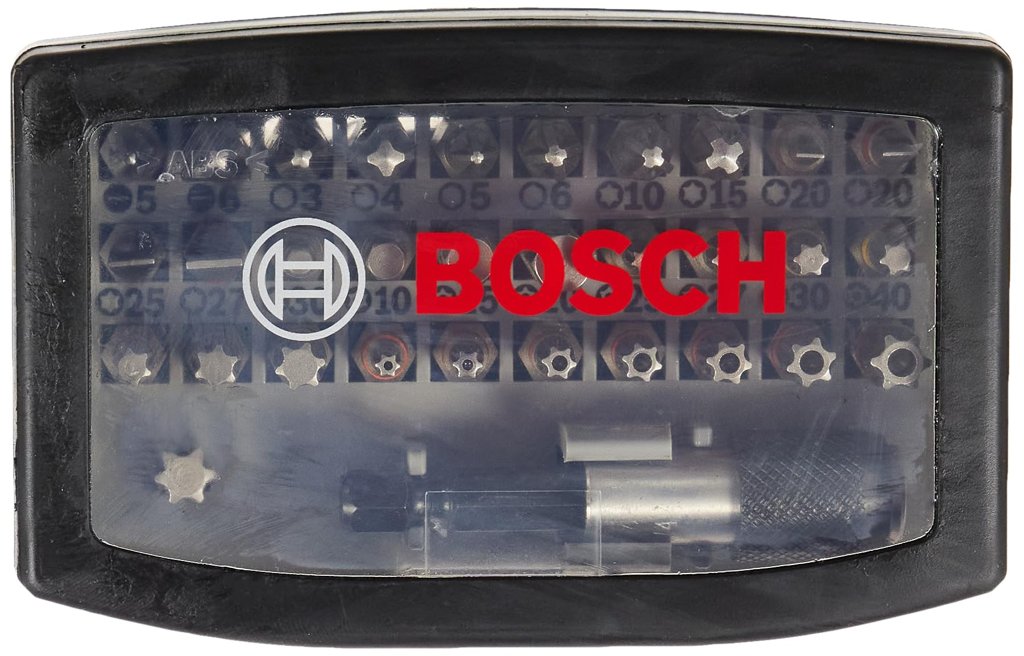 Set de 32 puntas de atornillar Bosch