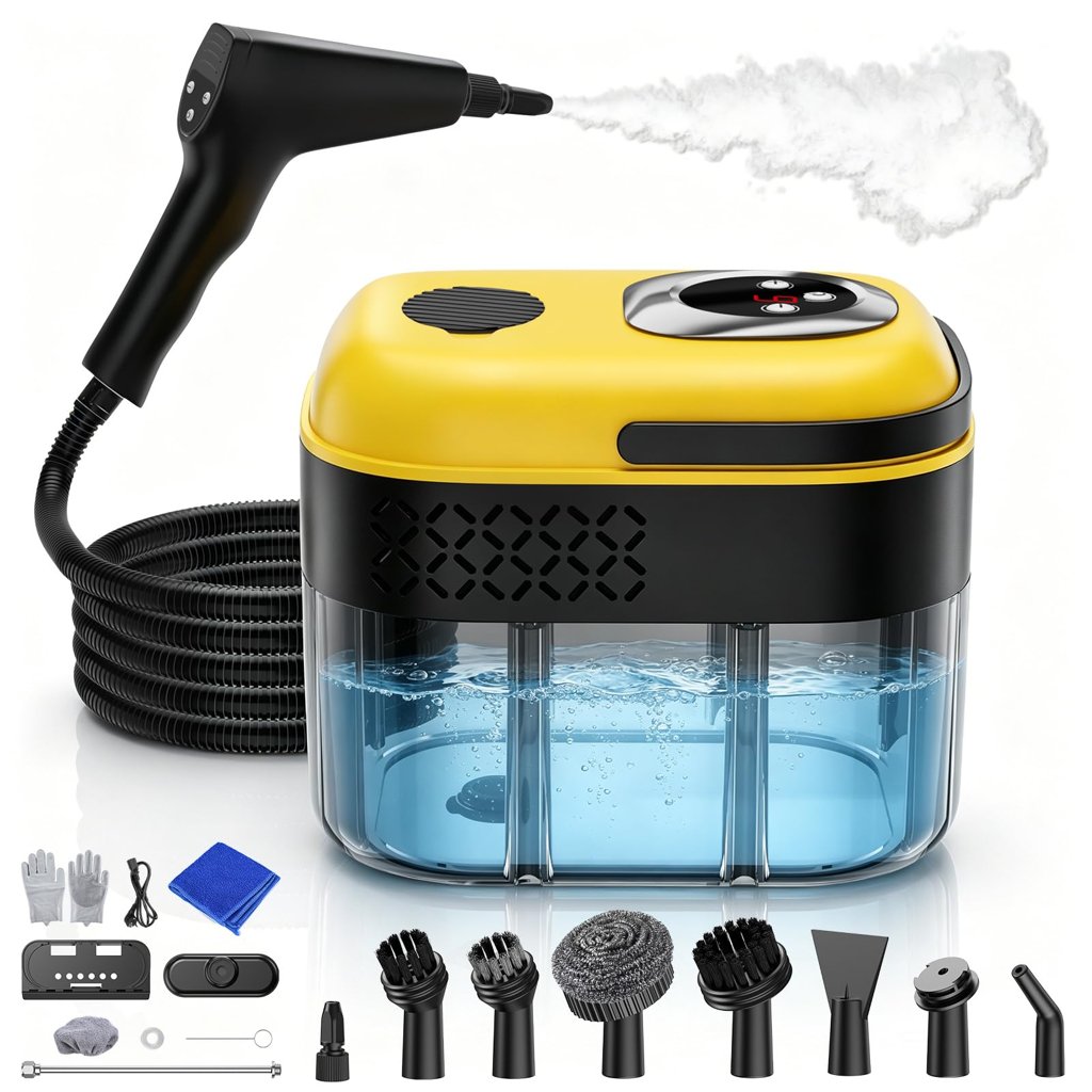 Vaporeta de mano 3 bar: limpieza rápida y potente