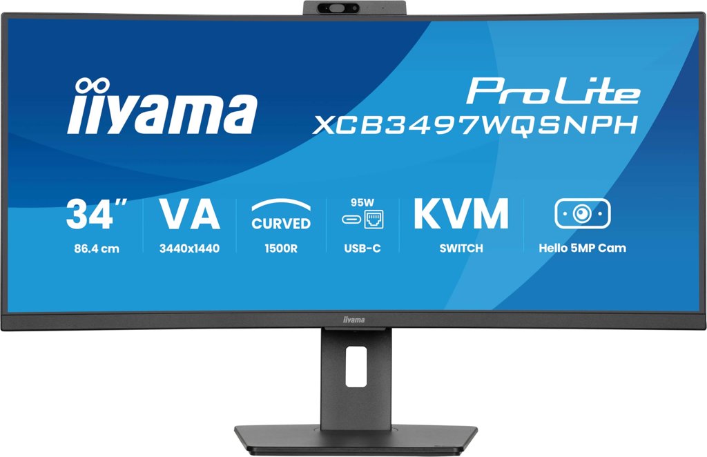 Monitor 34\" UltraWide 4K con USB‑C y tiempo de respuesta 0,4 ms