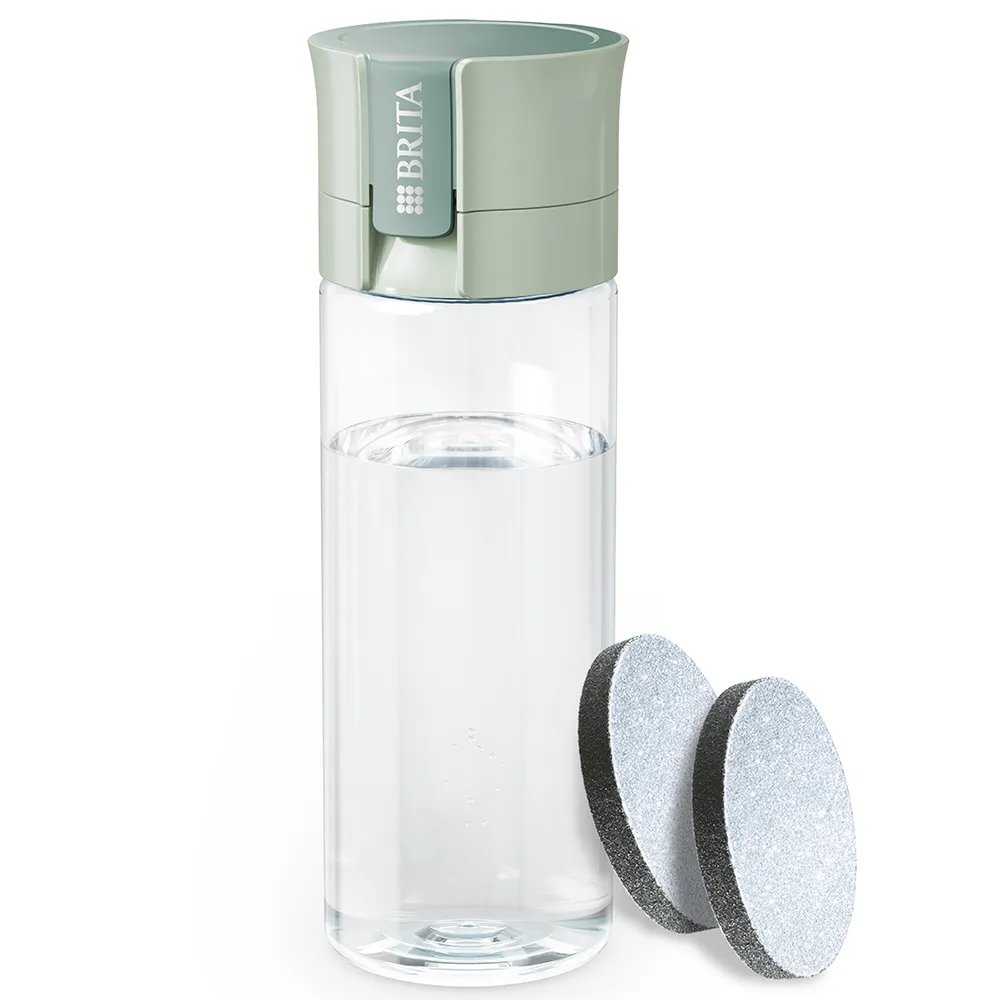 Botella Brita con filtros Vital: agua fresca y pura donde vayas