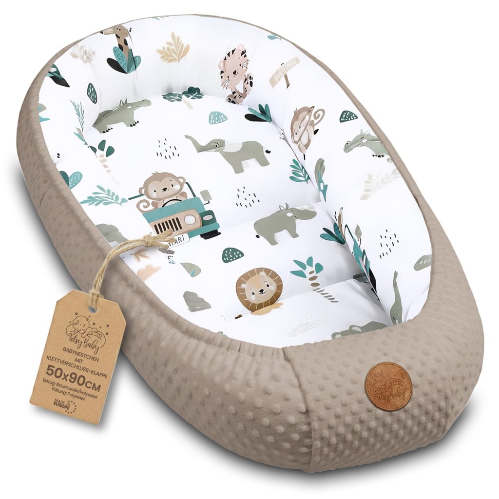 Descubre el nido Baby Nest: confort portátil para tu recién nacido