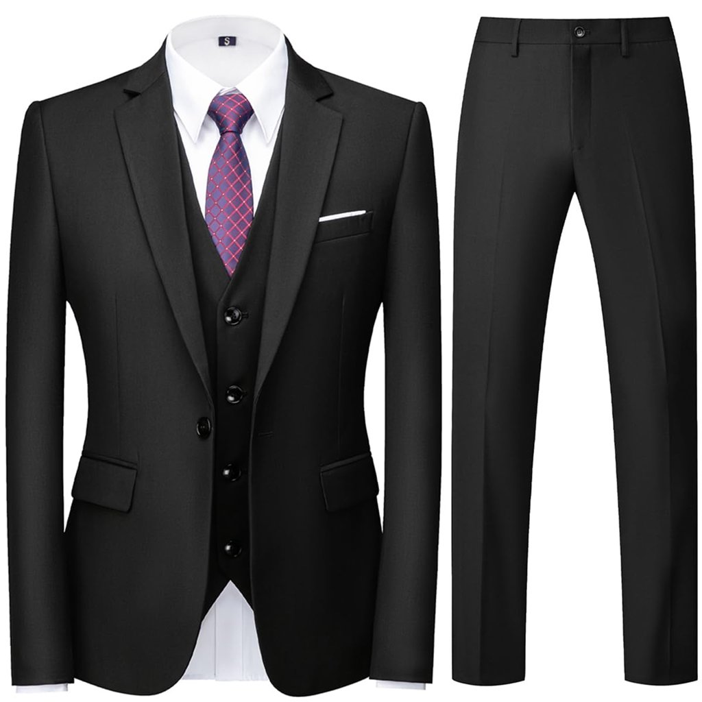 Traje esmoquin slim fit 3 piezas a precio irresistible