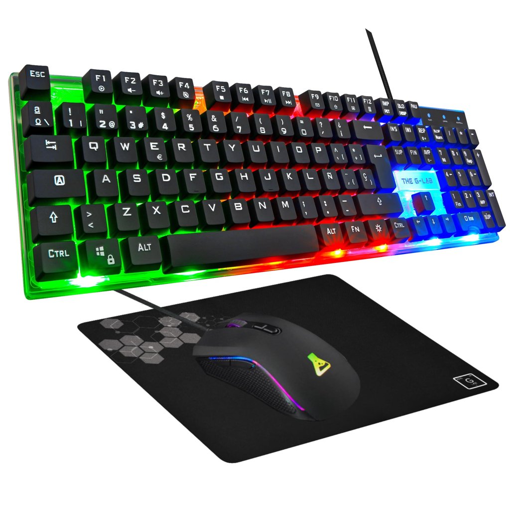 Combo Gaming G‑Lab Yttrium: teclado y ratón a precio imbatible