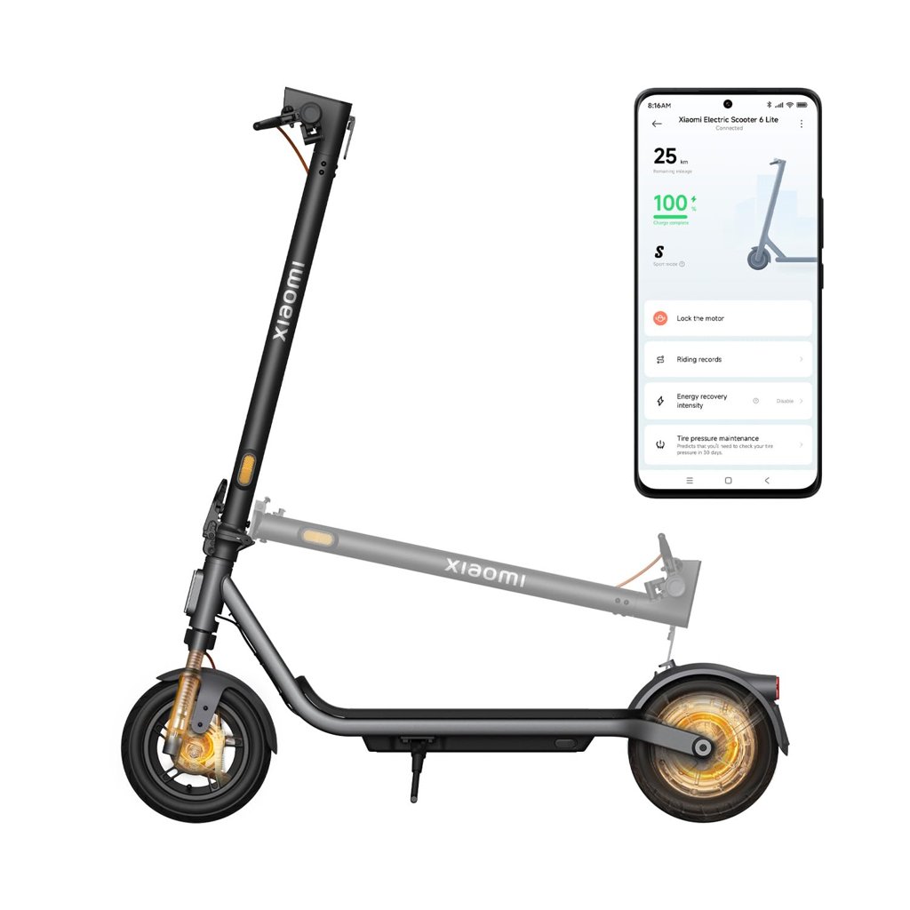 Patinete eléctrico Xiaomi Serie 6: hasta 75 km de autonomía