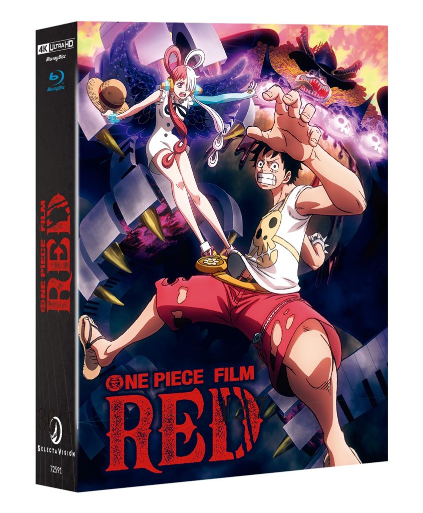 One Piece Film Red en 4K Ultra HD: edición coleccionista con Uta y Shanks