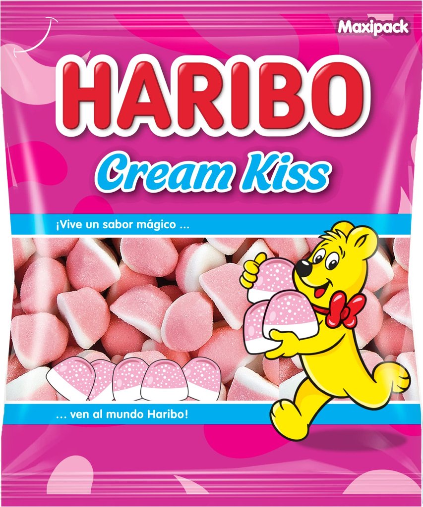 Haribo Cream Kiss 1 kg a precio irresistible