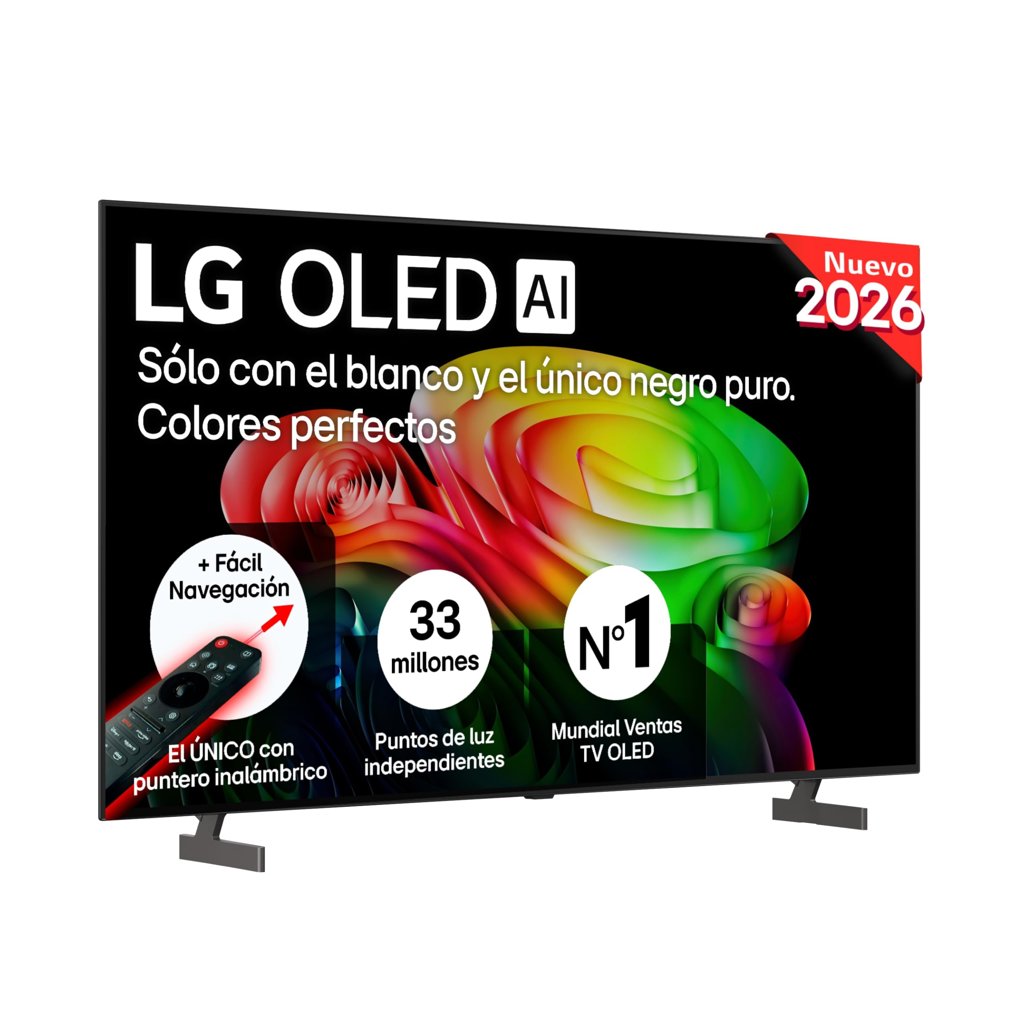 TV LG OLED 65'' 4K con IA α8 Gen3 y Dolby Vision