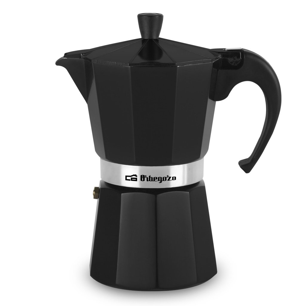 Cafetera italiana de aluminio 6 tazas: sabor auténtico y diseño práctico