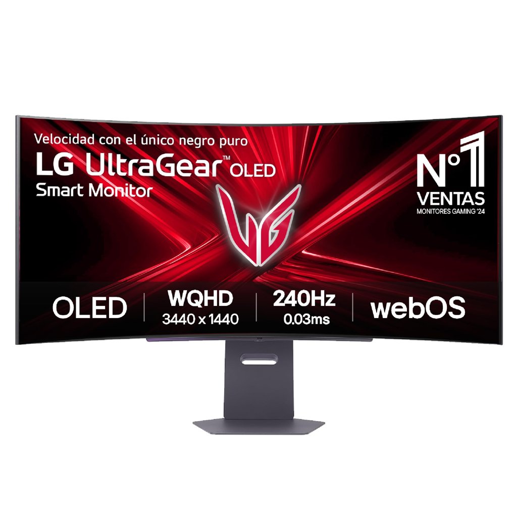 Monitor gaming OLED 45" Ultragear con 240 Hz y 899 euros