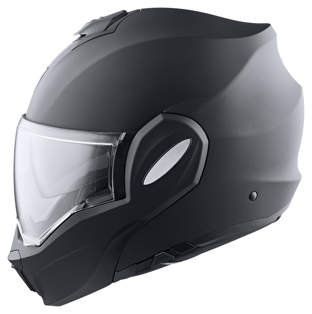 Casco de moto modular 180º SCORPION EXO-TECH EVO "Black Matt" |ECE22.06 P/J | Con PinLock | Tallas de XS a 3XL