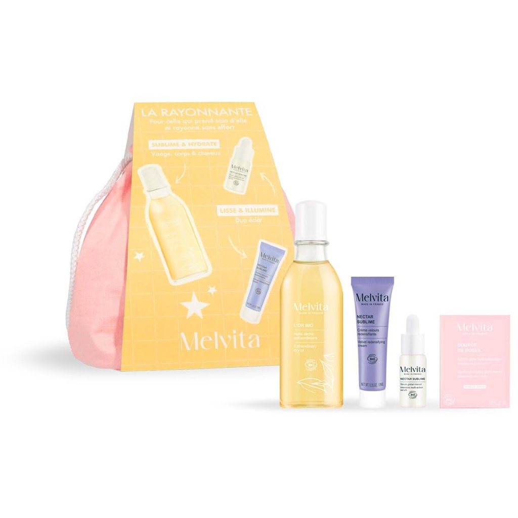 Descubre el Kit La Radiante de Melvita: piel luminosa y natural