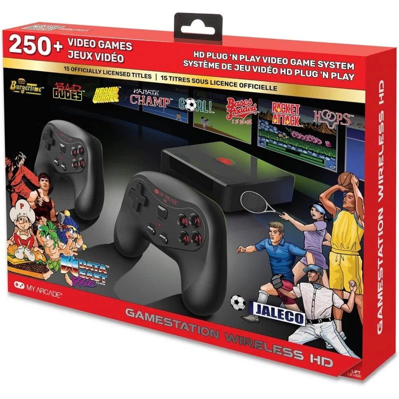 Consola Retro Gamestation: 308 clásicos, HDMI y mandos inalámbricos