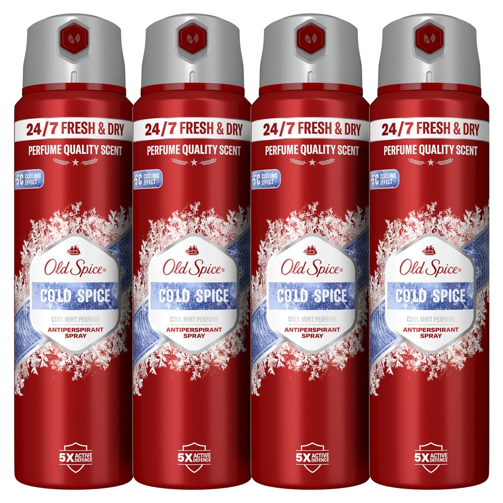 Desodorante Old Spice Cold Spice 150 ml – frescura 24 h