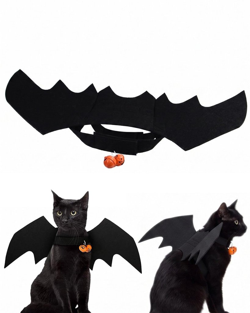 Disfraz de Murciélago para tu perro o gato – Halloween