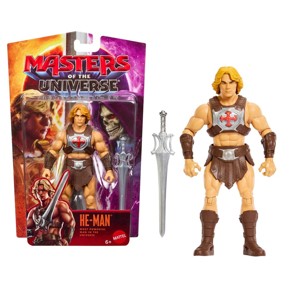 Master of the Universe He-Man figura de acción de la película de 2026; 13'47 cm.